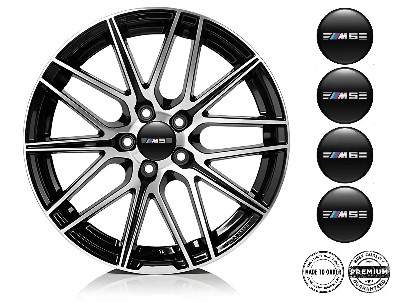 BMW Decalcomania Ruota Marchio Custom Brand Drift Style